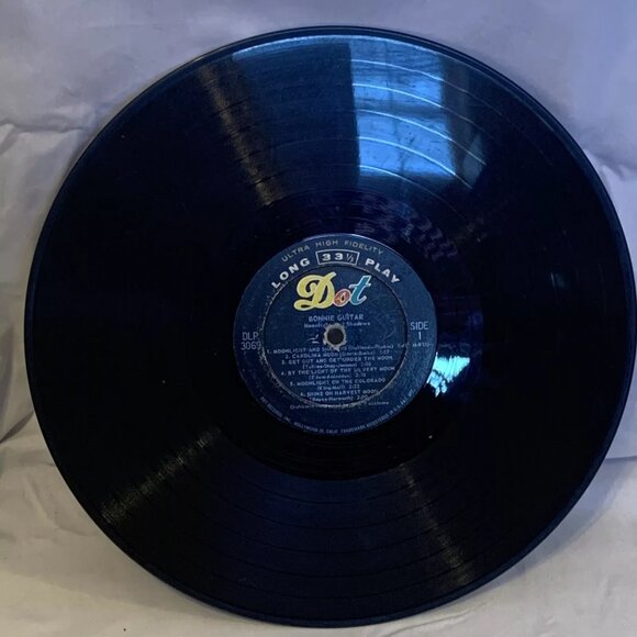 Bonnie Guitar Moonlight And Shadows (Vinyl, 1957) Dot DLP 3069 Good+ LP Record - Picture 6 of 9
